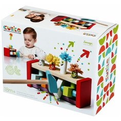 Игрушка развивающая "Забивалка клоуны прыгуны" Cubika