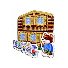 Радуга. Игра из картона (домик) "Теремок" арт.С-539 /30