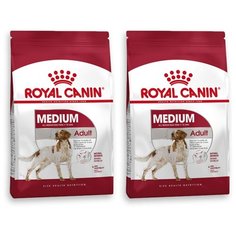 Сухой корм для собак Royal Canin при чувствительном пищеварении, для здоровья кожи и шерсти 2 шт. х 3 кг (для средних пород)