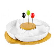 Менажница Elan Gallery Айсберг волны 25x25x6cm 540368