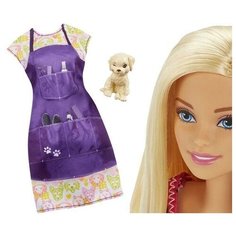 Одежда для куклы Barbie Кем быть Парикмахер Mattel