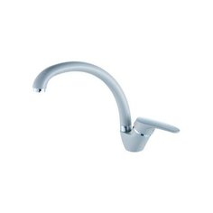 DIADONNA D99559124WG, Смеситель для кухни (цвет серый, высокий излив, керамический картридж диаметр 40 мм, латунь)