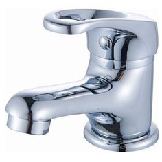 DIADONNA D80110111, Смеситель для умывальника (стационарный излив, керамический картридж диаметр 35 мм, латунь)