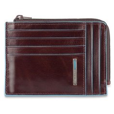 Чехол для кредитных карт Piquadro "Blue Square", коричневый, арт. PU1243B2R/MO