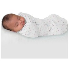 Конверт для пеленания новорожденных на молнии SwaddlePod бантики Summer Infant