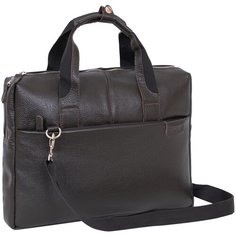 Сумка деловая CAGIA 811167. Сделано в Беларуси. Натуральная кожа.