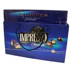 Набор шоколадных конфет IMPRESSO PREMIUM, синий, 424 гр. Спартак
