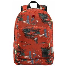 Рюкзак для города Wenger 6 кирпичный с рисунком Альпы полиэстер 31x17x46 см 24 л 610194