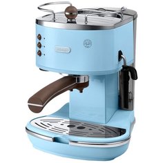 Кофеварка рожковая DeLonghi Icona Vintage ECOV 311, лазурный