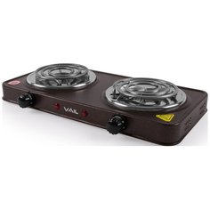 Настольная плита Vail VL5208 коричневая