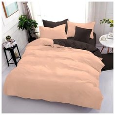 Постельное бельё "Сатин соло"; Патрисия; размер Семейный ЛайМ