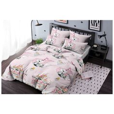 Детское постельное белье "Ночь Нежна" из поплина; Кошечки; размер Ясли