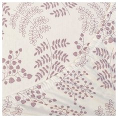 Трикотажная простыня на резинке 100% хлопок, пл. 145 гр./кв. м., "Веточки" размер 140 х 200 Традиция