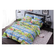 Детское постельное белье "Ночь Нежна" из бязи; Веселый поход; размер Ясли