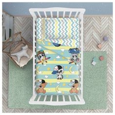 Постельное белье в кроватку "BabyRelax" перкаль, Малыши мальчики; размер Ясли Традиция