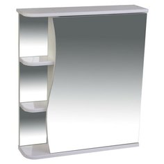 Шкаф для ванной Alterna Тура с тремя полками, (ШхГхВ): 60х15.4х70 см, белый