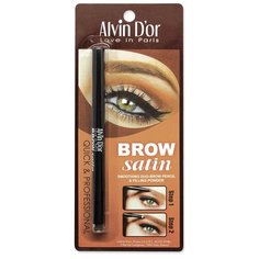Alvin Dor карандаш+пудра для бровей Brow Satin, оттенок 04 blonde