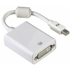 Адаптер Hama miniDisplayPort (m) DVI-D (f) 0.1м феррит.кольца 00053248