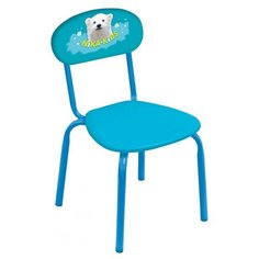 Детский стул Nika СТУ6 С белым медвежонком Turquoise