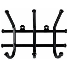 Вешалка для верхней одежды ЗМИ Норма 3 черный