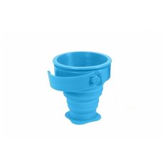 Стаканчик складной силиконовый, синий Bradex (TK 0433) TK 0433