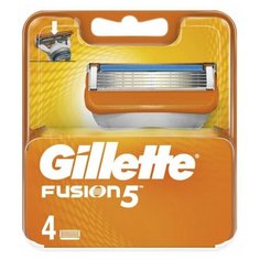 Сменные кассеты Gillette Fusion 4 шт