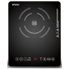 Настольная плита Ginzzu HCI-139 черный