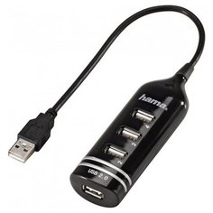 USB-хаб Hama 39776, black