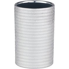 Стакан для зубных щеток Wenko Polaris Juwel, серебро