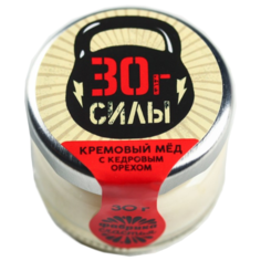 Крем-мед Фабрика Счастья Крем-мед с кедровым орехом 30 г силы 30 г подарочная упаковка