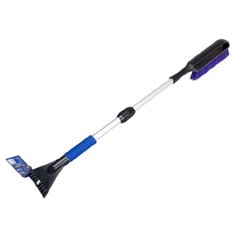 Телескопическая щетка-скребок KRAFT KT-830070 черный/синий