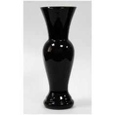 Ваза NinaGlass 90-197 стекло цвет черный