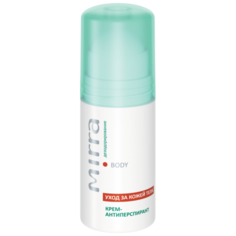 Крем дезодорант-антиперспирант С дезодорирующим эффектом, спонж в подарок Mirra