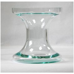 Ваза декоративная 90-231 NiNaGlass стекло прозрачный