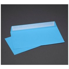Конверт цветной С6 (114х162) Синий Курт