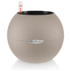 Кашпо Lechuza Puro Color Complete (Бежевый), D20xH16см