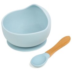 Детская Посуда для малышей / Силиконовая Посуда для самых Маленьких / Посуда для обучения Спасатель Жизни