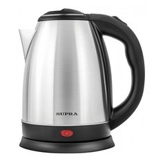 Чайник SUPRA KES-1801S, металл/черный