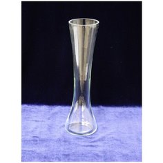 Ваза из стекла NinaGlass 90-240 Яна прозрачная