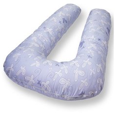 Подушка для беременных U + наволочка Butterfly Satin Петербургский Уют