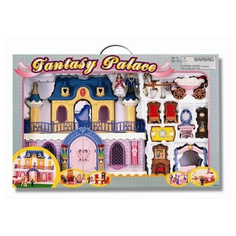 Игровой набор Keenway Fantasy Palace Дворец с каретой и предметами