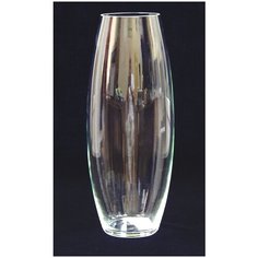 Ваза NinaGlass Эллипс 3 прозрачная L300