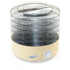 Сушилка Ротор СШ-002 (5 поддонов, прозрачный) бежевый