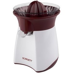 Соковыжималка Scarlett SC-JE50C07, белый/красный