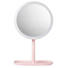 Зеркало косметическое настольное Xiaomi Jordan Judy LED Makeup Mirror (NV529) с подсветкой pink