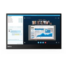 Монитор Lenovo ThinkVision M14 14", черный