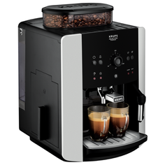 Кофемашина Krups EA8118 Arabica, черный/серебристый