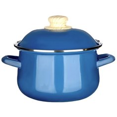 Кастрюля Vetta Глянец, 2 л, синий