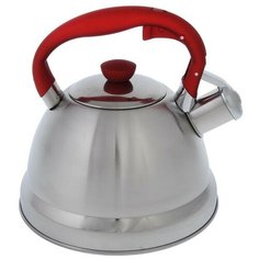 Vetta Чайник Верда 847067 2 л, серебристый/красный