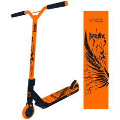 Самокат трюковый Xaos Phoenix Black 100 мм